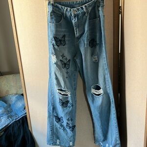 FINAL MARKDOWN SHEIN Classic Blue Denim Jeans 6